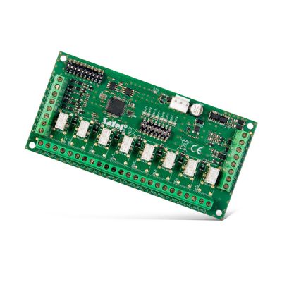 SATEL INT-O 8 output expansion module (relay 30 V DC 1 A + OC for each output) for Integra. Pour and Perfect