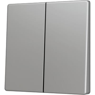 ZENNIO ZS55CSOFT24S ZS55. Cover for Double KNX Soft push button 55x55