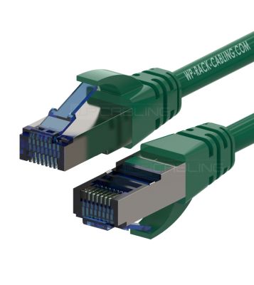 WP RACK WPC-PAT-5F010G CAT 5e F-UTP PATCH CABLE 1.0m GREEN