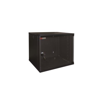 WP RACK WPN-RWA-12604-B WALL MOUNT RACK 19 RWA SERIES 12U BLACK RAL 9005"