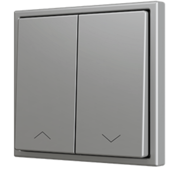 ZENNIO ZS70CSOFT24SC ZS70. Cover for Double KNX Soft push button 70x70