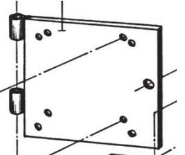 RIB CCA1016 SUPP.R60 GBC (GEWISS) COL1223 PLATE
