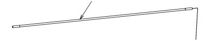 RIB IDR0047 R M4X385 HYDRO27/SUPER TIE ROD (10PCS)