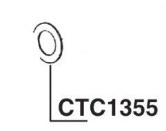 RIB CTC1355 25X35X0.5 RAZOR RINGS