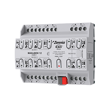 ZENNIO ZIOMB12 MAXinBOX12. KNX-12OUT,16A