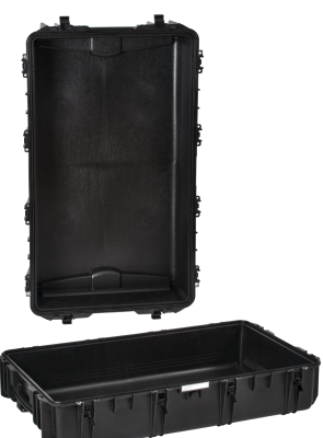 GT LINE 10840.B E 108 cm long suitcase, double depth, dark black