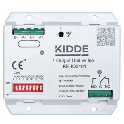 ARITECH FIRE KE-IO3101 Module 1 changeover relay output (NC/NO/C) equipag