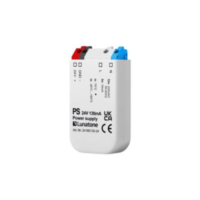 LUNATONE 24166130-24 Power supply 24V, 130mA, back box