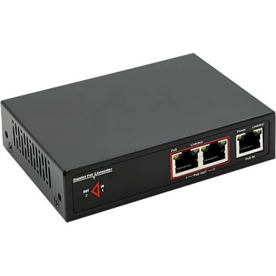 SKILLEYE SNE-E12P30V01 Gigabit POE+ Extender, 1 Ingresso POE+, 2 Uscite P
