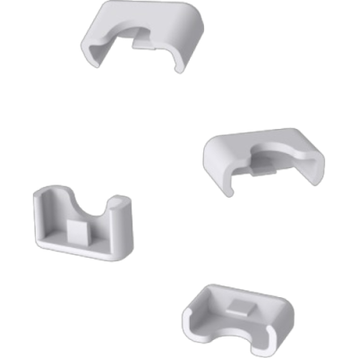 ZENNIO ZACPCCB Comb busbar - Protector plastic cap - 12 units