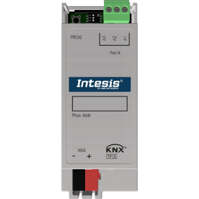 INKNXMBM1000200 Intesis Gateway Modbus RTU Client a KNX TP — 100 Segnali Modbus / 205 Oggetti KNX — Configurazione ETS + DCA