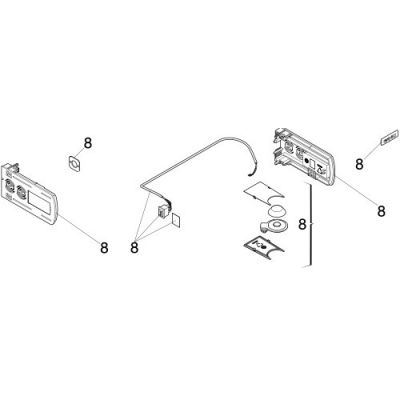 FAAC SPARE PARTS 63000931 A952 ACCESSORY GROUP