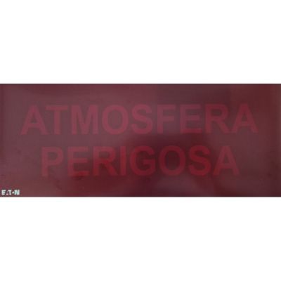 COOPER CSA INCENDIO CSA08689-1 DICITURA 5955 PT ATMOSFERA PERIGOSA