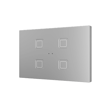 ZENNIO ZVITRXL4S Tecla RGB XL 4. Pulsante capacitivo in PC-ABS - 4