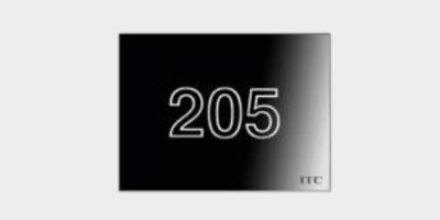 ITC AUDIO 6700-170002 PNC-T N Pannello numero camera colore nero