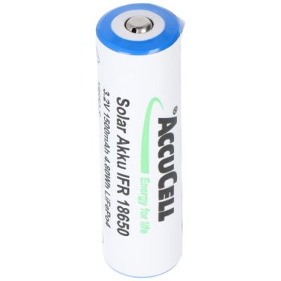 LIXIT BTLF032152W186510 Batteria LiFePO4 3,2V - 1,5Ah SIZE 18650. 3 POLI