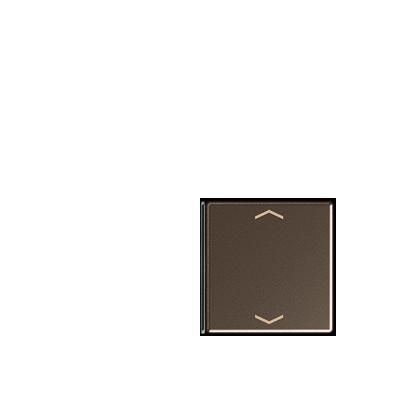 JUNG A404TSAPMO14 Key cover for sensor 4 c-channels. symbol mod. A500- keys 1 and 4- mocha