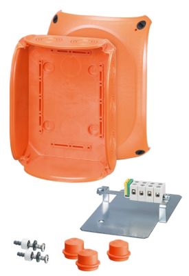 HENSEL FK 1610 IP65 junction box. 5 poles. for cables in