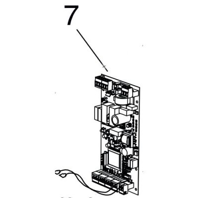 FAAC RICAMBI 63003556 SCHEDA E550S LC / GEO 07 LC