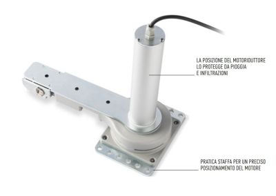 NICE OLTRE1824 Irreversible motor, 24 Vdc