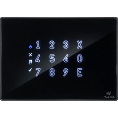 PLEXA KPS-ION-FT Periferica Mifare 13,56 MHz e tastiera in vetro or