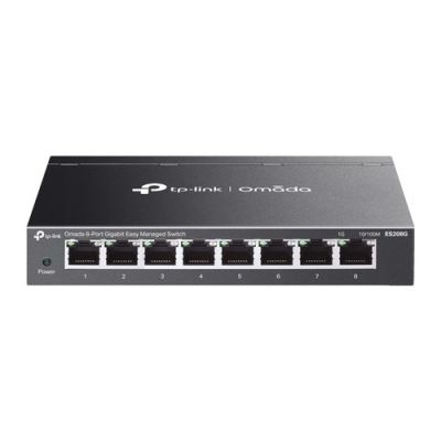 TP LINK ES208G OMADA 8PORT GIGABIT SWITCH - Switch