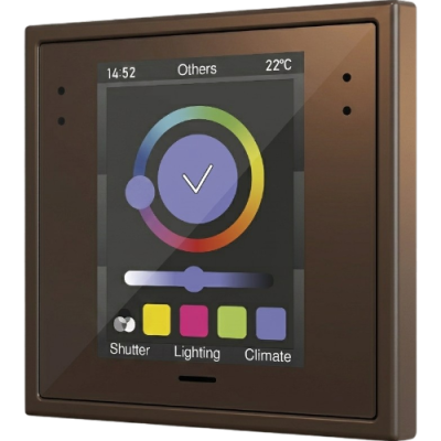 ZENNIO ZVIZ28M Z28. Capacitive touch panel (2.8 pollici display)