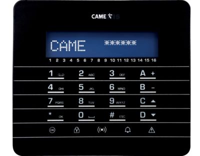 CAME 846CA-0140 PXWKTN02 BLACK KEYBOARD RADIO SIST.PXC2