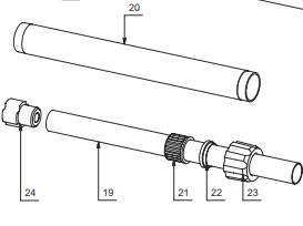 GIBIDI A91015P NEEDLE PISTON KIT 600