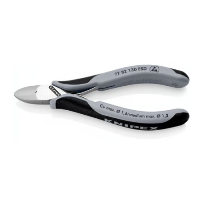 KNIPEX 77 82 130 ESD Side cutter for ESD electronics