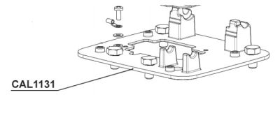 RIB CAL1131 GEWI GEWI FLAT GBC BOTTOM PLATE