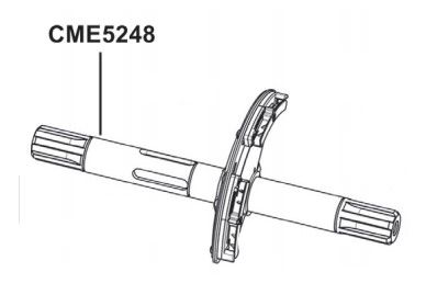 RIB CME5248 TOW SHAFT X HUB RAPID.>2014 (GRIS900)