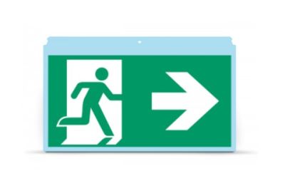 INIM FIRE OH330PNRL Panel with pictograms glued right-left direction (pack of 5 pcs.)