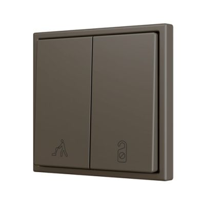 ZENNIO ZS702PB2MC ZS70. Double Soft push button for 2 binary inputs