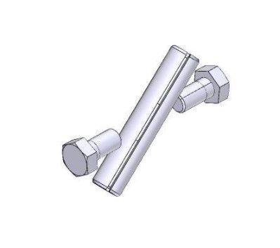 CAME SPARE PARTS 119RIG215 PACK OF 10 PLUGS AND SCREWS - FL180 G12000 GARD