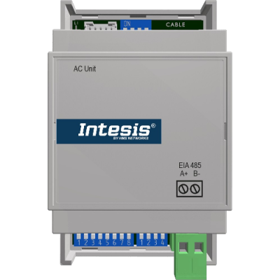 INMBSPAN001I100 Intesis Gateway Panasonic Etherea a Modbus RTU — 1 Unità Interna — Connessione via connettore CN-CNT — Configurazione via DIP switch