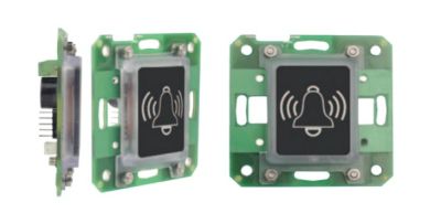 ABTECNO XPR-DINDB-E DIN - PULSANTE A SFIORAMENTO DA INCASSO CAMPANELLO