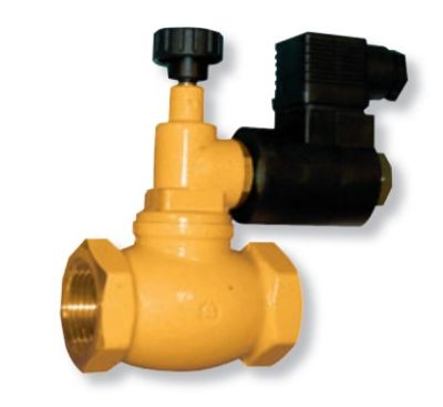 TECNOCONTROL VR710 Manual reset solenoid valve 12Vdc NA 3/4 inch