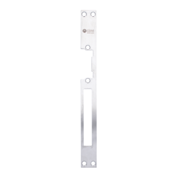 T290 Contropiastra per incontri elettrici CDVI in acciaio inox