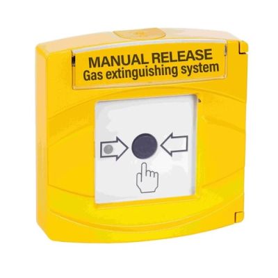 ARITECH INCENDIO 240315 Avvisatore manuale giallo EN12094-3 (etichetta sta