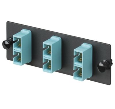 PANDUIT FAP3WAQDSCZ FAP w/3 SC Duplex MM Adapters AQ Zirconia