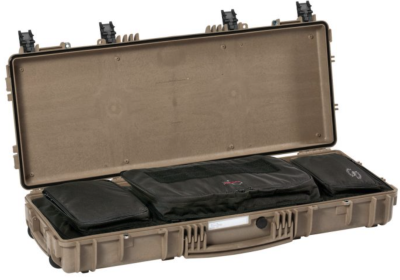 GT LINE 9413.DGB 94 cm long suitcase, sand with GbOR tactical bag