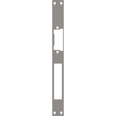 ZENNIO ZAC-AC1 IWAC - Rectangular edge plate for electric strike