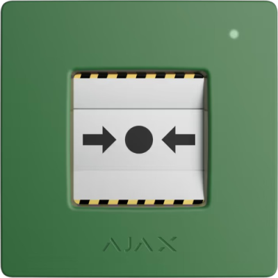 AJAX 87639 Call Point Manual (Green) (8EU) ASP green