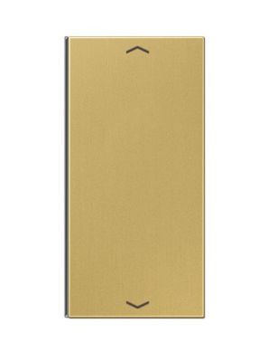 JUNG ME2402TSAPC Copritasto per modulo sensore 2 canali-c. simb. mod. LS990- ottone classico