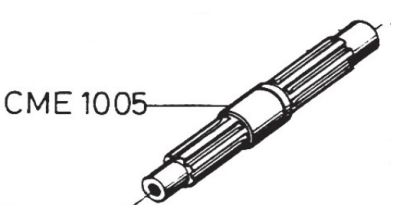 RIB CME1005 SUPER SUPER 6/8000 tow shaft