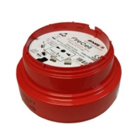 ARITECH INCENDIO FC-171-002 Base rossa per sirene e lampeggianti sistema wireless Fusion inclusa di batterie