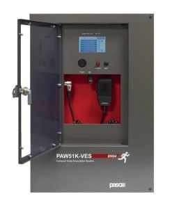 PASO PAW51K6-V Evac integrated wall system - 1000 W, 6 zones (A/B)