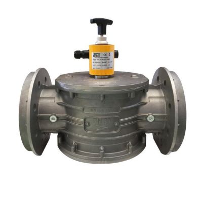 TECNOCONTROL VR426 Manual reset solenoid valve 230Vac NC DN65 + magnetic sensor