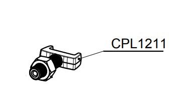 RIB CPL1211 CASSAF.FLAT M12X40 HANDLE